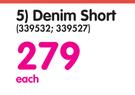 Legend Denim Short-Each