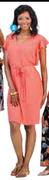 Legend Frill Sleeve Dress-Each