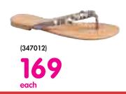 Ladies Fashion Sandals 347012-Each
