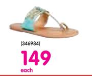 Ladies Fashion Sandals 346984-Each