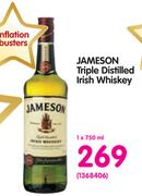 Jameson Triple Distilled Irish Whisky-750ml