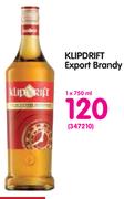 Klipdrift Export Brandy-750ml