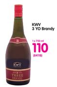 KWV 3 Yo Brandy-750ml