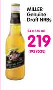 Miller Genuine Draft NRBs-24 x 330ml