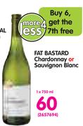 Fat Bastard Chardonnay Or Sauvignon Blanc-750ml