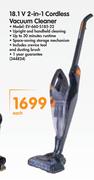 18.1V 2 In 1 Cordless Vacuum Cleaner EV-660-S185-22-Each