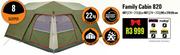 Camp Master Family Cabin 820 Tent