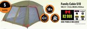 Camp Master Family Cabin 510 Tent