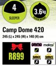 Camp Master Camp Dome 420