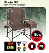 Deluxe 600 Heavy Duty Chair With Cooler