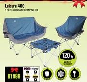 Leisure 400 3 Piece Sundowner camping Set