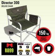 Camp Master Director 300 Deluxe Chair