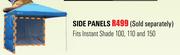 Camp Master Side Panels 