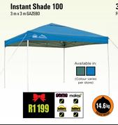 Camp Master Instant Shade 100 3m x 3m Gazebo