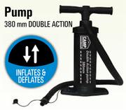 Camp Master 380mm Double Action Pump