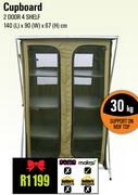 Camp Master 2 Door 4 Shelf Cupboard