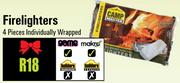 Camp Master 4 Pieces Individually Wrapped Firelighters