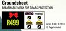 Camp Master Ground Sheet Large (Breathable Mesh For Grass Protection)