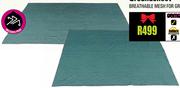 Camp Master Ground Sheet Small (Breathable Mesh For Grass Protection Groundsheet)