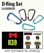 Camp Master D-Ring Set Aluminium