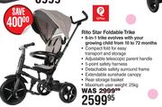 Qplay Rito Star Foldable Trike 