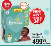 Pampers Nappies-Per Box
