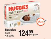 Huggies Extra Care  Nappies-Per Pack