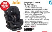 Jole Everystage FX ISOFIX Car Seat Coal
