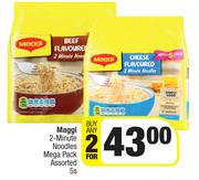 Maggi 2 Minute Noodles Mega Pack Assorted-For Any 2 x 5s