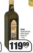 Spar South African Extra Virgin Olive Oil-1L Each