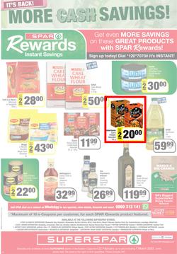 SUPERSPAR EASTERN CAPE : Grand Cash Giveaway (22 February - 07 March 2022) | Valid In Bluewater Bay, Despatch, Gelvandale, Hunters Retreat, Nick's Food Berea, Mount Pleasant, Newton Park, Sunridge, page 16