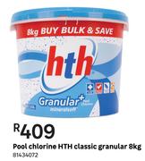 HTH Pool Chlorine Classic Granular-8kg