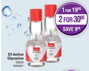 Ef-Active Glycerine-For 1 x 100ml 