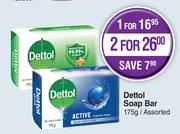 Dettol Soap Bar Assorted-For 1 x 175g