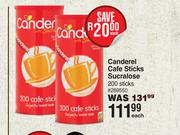 Canderel Cafe Sticks Sucralose-200 Sticks Each