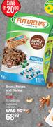 Future Life Bran + Flakes And Sarley 910g Plus 10 Probiotic Capsules.