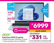 Acer 15.6"(39cm) Intel Core A315 i3 Laptop
