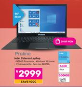 Proline 14"(35cm) Intel Celeron Laptop