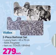 Waltex 2 Piece Bathmat Set-Each