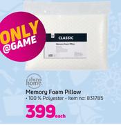 Always Home Memory Foam Pillow-Each