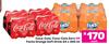Coca Cola, Coca-Cola Zero Or Fanta Orange Soft Drink 24 x 300ml