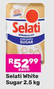 Selati White Sugar-2.5Kg Each