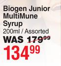 Biogen Junior Multi Mune Syrup Assorted-200ml