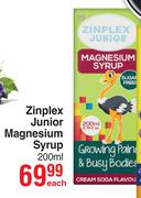 Zinplex Junior Magnesium Syrup-200ml Each