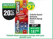 Creche Guard Immune Multivit Syrup-200ml