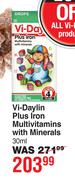 Vi-Daylin Plus Iron Multivitamins With Minerals-30ml