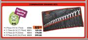 Autogear 11 Piece 6-14, 17mm, 19mm Combination Spanner Sets SCS11