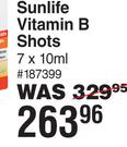 Sunlife Vitamin B-Shot-7 x 10ml