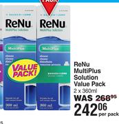 ReNu Multi-Plus Solution Value Pack-2 x 360ml Per Pack