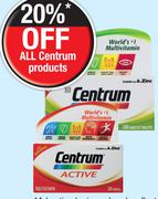 Centrum Active-30 Tablets